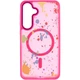 Чехол TPU+PC Flush with MagSafe для Samsung Galaxy S24 / S25 Barbie Pink - изображение 1