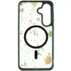 Чехол TPU+PC Flush with MagSafe для Samsung Galaxy S24 / S25 Dark green - изображение 2