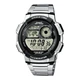 Чоловічий цифровий годинник Casio AE-1000WD-1A на сталевому браслеті, водозахист 100 м - изображение 1