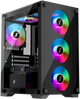Корпус 1stPlayer X2-M-BK-4F7 ARGB Black - изображение 1