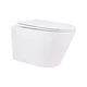 Унитаз подвесной Qtap Swan безободковый с седалием Soft-close QT16335178W - изображение 1