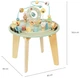 Drewniany stolik edukacyjny Tooky Toy Zoo (6972633378457) - obraz 7