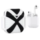 Чохол для навушників X-HuWei i-Smile для Apple AirPods IPH1443 Black+White (702333) - зображення 3