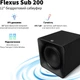 Сабвуфер Klipsch Flexus SUB 200 Black (1072088) - изображение 2