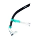 Трубка фронтальна Zoggs Centre Line Snorkel чорно-бірюзова (465287.BKTQ) - изображение 1