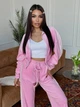 Костюм велюровый 1068ра3646 розовый S - изображение 5