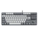 Клавіатура GamePro Genesis Metallic MK110G Outemu Red Swithes USB Gray - зображення 1