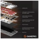 Клавіатура GamePro Genesis Metallic MK144G Outemu Red Swithes USB Gray - зображення 2