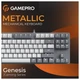 Клавіатура GamePro Genesis Metallic MK110G Outemu Red Swithes USB Gray - зображення 14