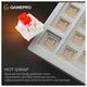 Клавіатура GamePro Genesis Metallic MK144G Outemu Red Swithes USB Gray - зображення 17
