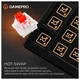 Клавіатура GamePro Genesis Metallic MK144B Outemu Red Swithes USB Black - зображення 12