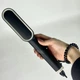 Щітка для випрямлення волосся електрична Hair Straightener 45 Вт, гребінець-випрямляч для вирівнювання та укладання волосся з 6 температурними режимами та LED-індикацією, живлення від мережі Чорний HQT-909-Black - зображення 10