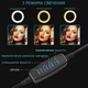 Кольцевая лампа Ring Fill Light 16 см на штативе (USB, LED 5 В, диммер 3 режима, селфи кольцо, тринога, ночник) - изображение 4