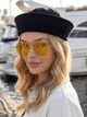 Шапка морячка Harbor Jeans из джинса черная - изображение 2