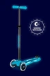 Детский самокат Micro Maxi Deluxe Glow LED Синий хрусталь (mx117) - изображение 7