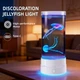 Настольная лампа-ночник с медузами "Jellyfish Mood Lamp" 22см, белая - изображение 5