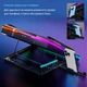 Охлаждающая подставка для ноутбука MOOJAY C51 RGB с турбовентилятором, подставка для ноутбука 14-19 дюймов, кулер для ноутбука - изображение 2