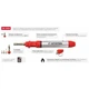 Микропальник с комплектом аксессуаров 7 ед. INTERTOOL GB-0005 (20873) - изображение 9