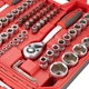 Набір інструментів 1/2" & 3/8" & 1/4" 181 од INTERTOOL (ET-9181) - зображення 9