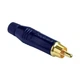 Amphenol роз'єм RCA ACPR-BLK під паяння для кабелів 3.0-6.5 мм висока якість передачі сигналу - зображення 1