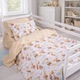 Простынь MirSon Полуторная 150х220 см Kids Time 17-0912 Sky Friends Бязь (2200012564608) - изображение 4