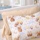 Простынь MirSon Полуторная 150х220 см Kids Time 17-0912 Sky Friends Бязь (2200012564608) - изображение 5