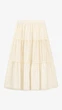 Юбка кэжуал с узором женская GENUA 6359 One Size Молочный shop (2000999388347) - изображение 3
