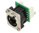 Amphenol адаптер прохідний RJ45 гніздо-гноздо XLRnet у корпусі D-типу CAT 5e індивідуальне паковання - зображення 1