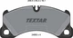 Тормозные колодки Textar (2455301) - изображение 2