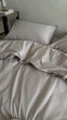 Комплект постельного белья Ecotton Полуторный 150х215 см Premium Chateau Grey Сатин (25598_000) - изображение 8