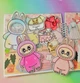 Лабубу и блайз игра на липучках липучках альбом книга тока бока labubu labyby lol blyth ловил лето лабаба - изображение 6