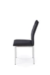 Krzesło do kuchni i salonu Halmar K202 Czarno-srebrne ( V-CH-K/578-KR-CZARNY) (5905248136045) - obraz 4