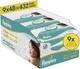 Упаковка детских влажных салфеток Pampers Aqua Soft Touch 48 шт х 9 пачек (8006530140010) - изображение 1