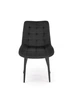 Стілець для кухні та вітальні Halmar K580 Чорний (V-CH-K/580-KR-CZARNY) (5905248136120) - зображення 5
