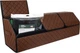 Сумка-органайзер в багажник EVAtech ECO MultiOpen XXL 30x30x90 см Коричнева з коричневою ниткою (EHECMXXLZZBG) - зображення 5