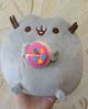 Мягкая игрушка Пушин с пончиком Pusheen 15 см - изображение 4