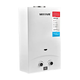 Газова колонка MIXXUS GWH-0110 BASIC WHITE димохідна 10 л/хв (колір білий) (WH0022) - изображение 1