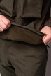Мужская куртка - анорак Softshell демисезонная хаки M 2268 - изображение 5