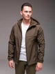 Мужская демисезонная куртка Soft Shell на флисе хакі XL 2065 - зображення 3