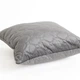 Подушка декоративна 50×70 ТЕП VELOUR темно-сіра Dark Grey, велюр, м’яка, антиалергенна - зображення 4