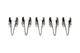 Набор колец с когтями Master Series Five-Piece Sensation Claw Rings - Silver - изображение 3
