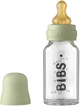 Стеклянная бутылочка BIBS Baby Glass Bottle полный комплект 120 ml - Sage - изображение 5