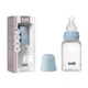 Пластикова дитяча пляшечка BIBS Baby Bottle Silicone 150 ml Slow Flow (повільний потік) Blue - изображение 5