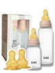Набір дитячих пляшечок BIBS Blush Grow and Flow Round Latex 150 мл/270 мл - изображение 4