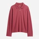 Поло длинное мужское GAP 400896056 M Красное (1159856803) - изображение 4
