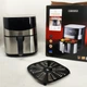 Кухонный мощный аэрогриль Crownberg CB-5553 6.5Л 1600Вт воздушная аэрофритюрница - изображение 5