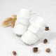 М'які пінетки "Cozies" для малюків з липучкою та протиковзкою підошвою (довжина устілки 13 см) (12-18 місяців) білий (KS1066) - зображення 1