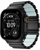 Ремінець Nomad Stratos для Apple Watch 46/49 мм (Black Icy Blue Glow) - зображення 1