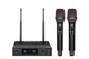Радіосистема з ручними мікрофонами DV audio MGX-224 UHF, 2 канали - изображение 1
