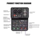Микшерный пульт с USB для audio PC DJACK Teyun-Q-12 - изображение 2
